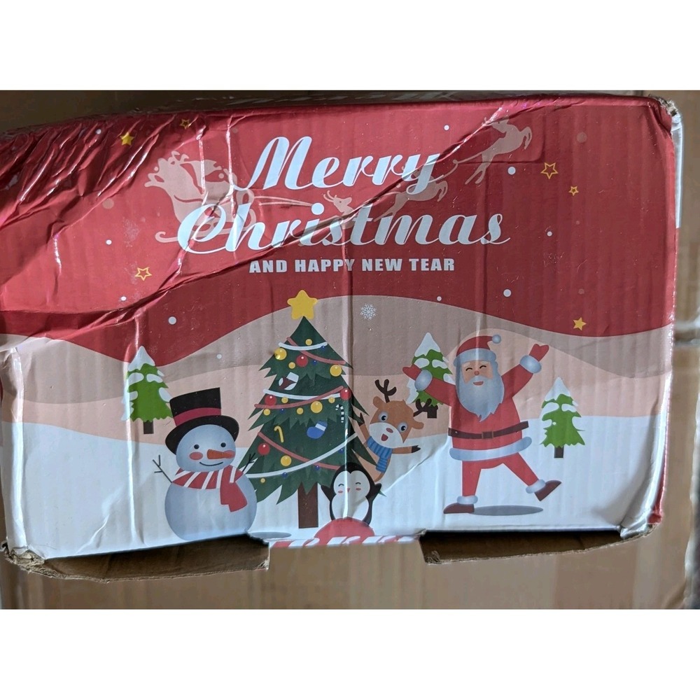 5FT LED Inflatable Light-up‎ Snowman NEW boxes Got Smashed A Little - Picture 4 of 4